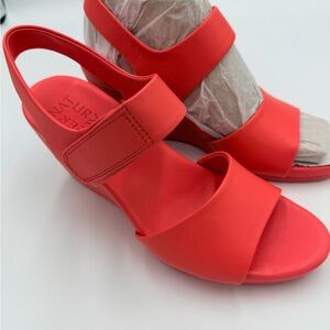 Naturalizer Bright Red Women's Sandals